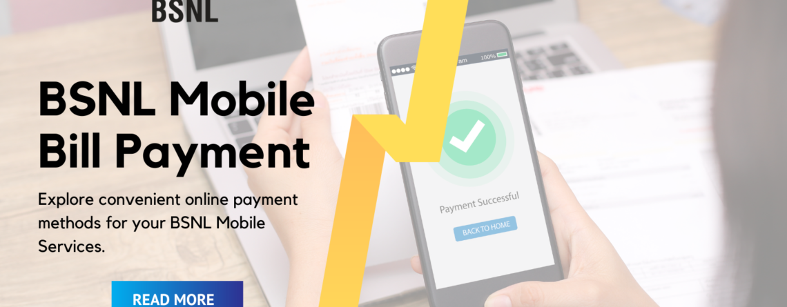 BSNL Mobile Bill Payment
